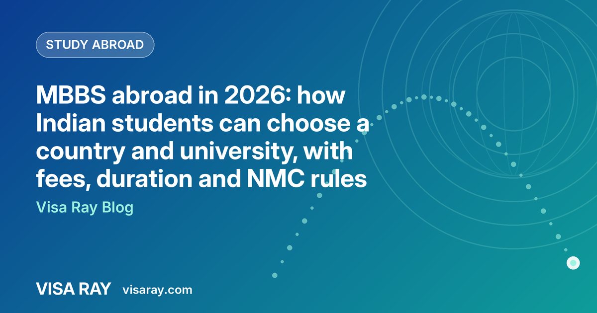 MBBS abroad in 2026: how Indian students can choose a country and university, with fees, duration and NMC rules