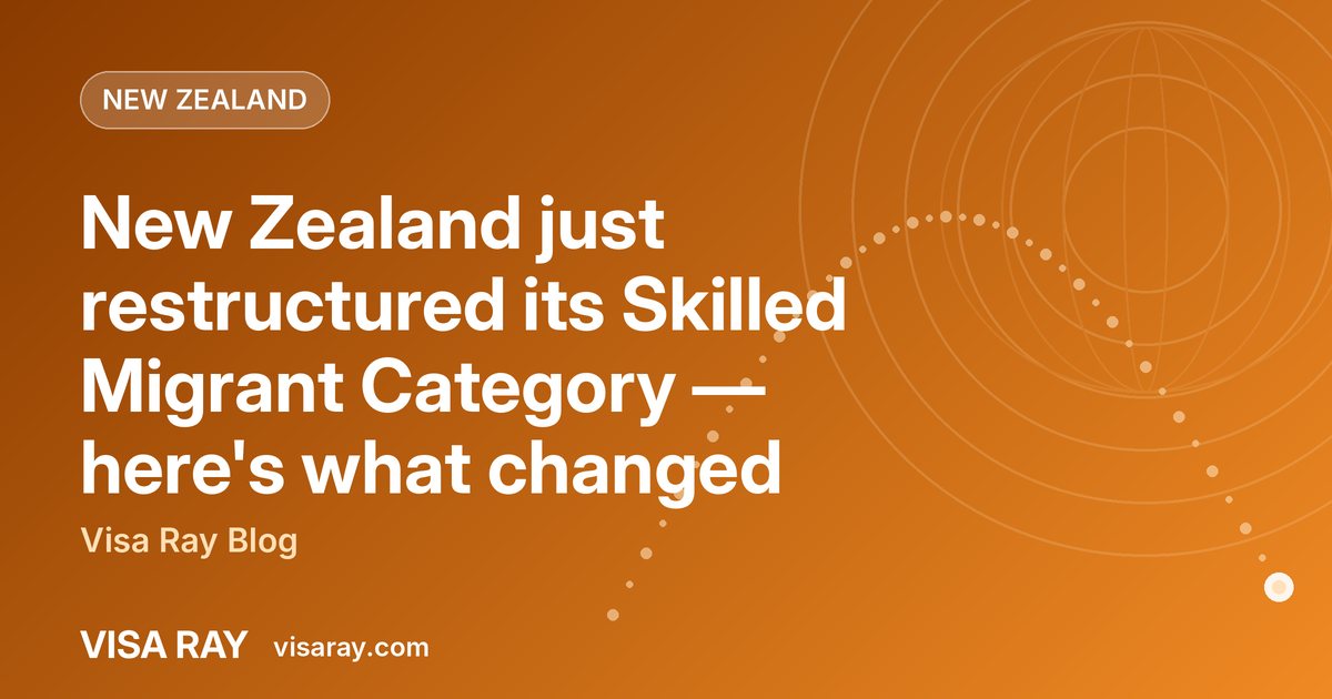 New Zealand just restructured its Skilled Migrant Category — here's what changed