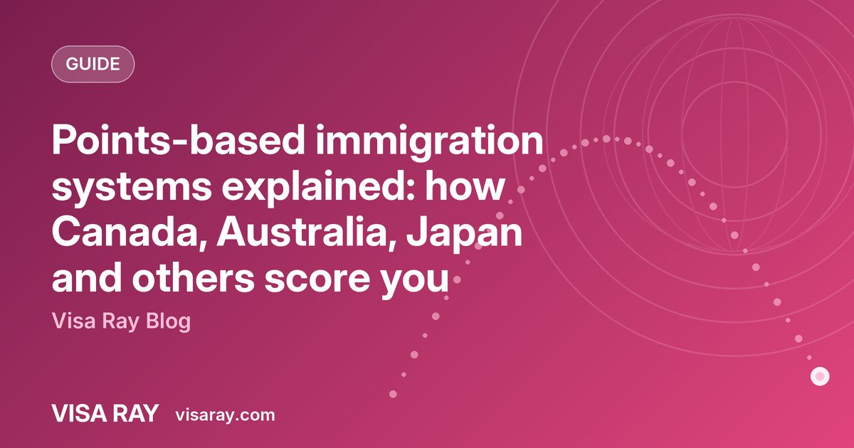 Points-based immigration systems explained: how Canada, Australia, Japan and others score you