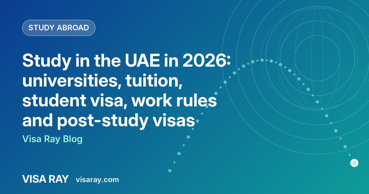 Study in the UAE in 2026: universities, tuition, student visa, work rules and post-study visas