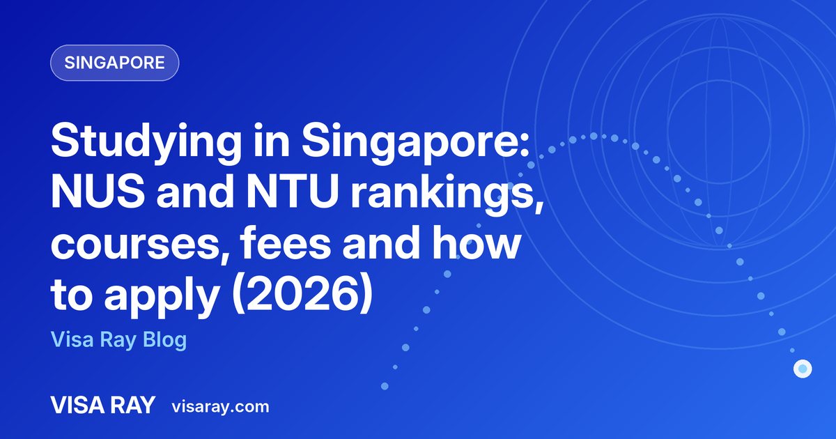 Studying in Singapore: NUS and NTU rankings, courses, fees and how to apply (2026)