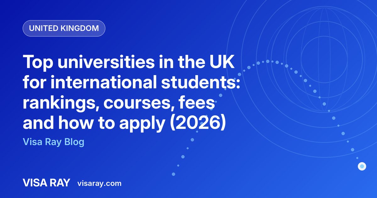 Top universities in the UK for international students: rankings, courses, fees and how to apply (2026)